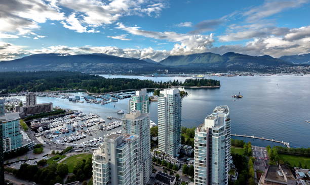 istock Aerial view of Vancouver Harbor 1146126673