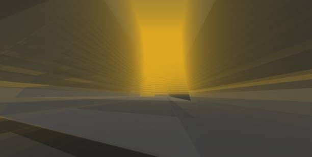 istock 3D illustration architecture building perspective lines 1146132391