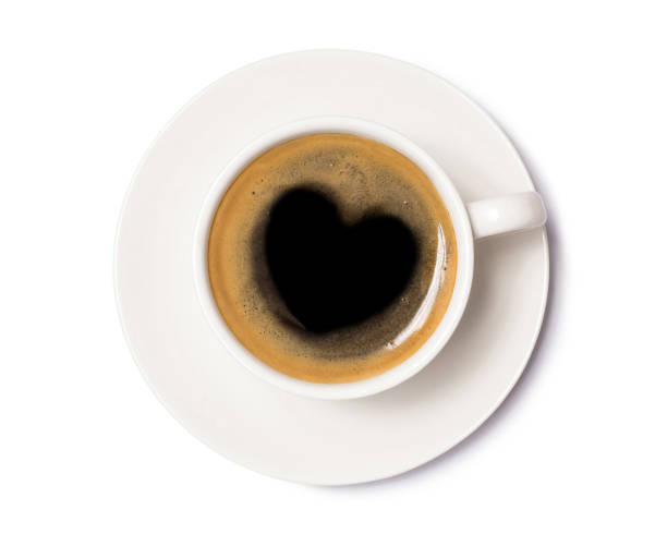 istock coffee cup with heart sign. 1146143769