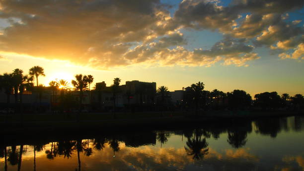 istock Reflection of downtown Daytona Beach (saturated) 1146150736