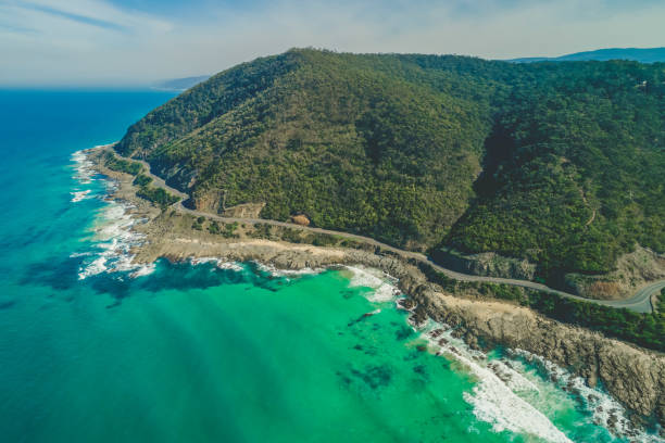 istock Aerial view of Great Ocean Road 1146154898