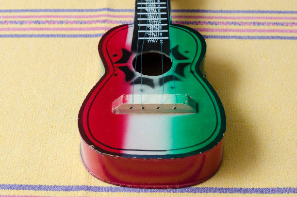 istock Wooden guitar toy 1146155121