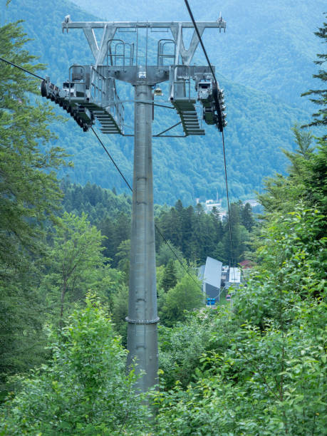 istock Gondola post in Sinaia, Romania 1146172985