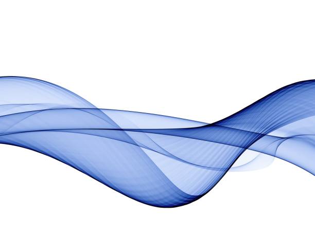 istock Soft blue abstract business graphic wave background 1146180931