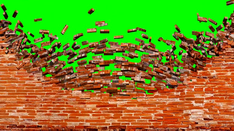 310+ Broken Red Brick Wall Stock Videos and Royalty-Free Footage - iStock