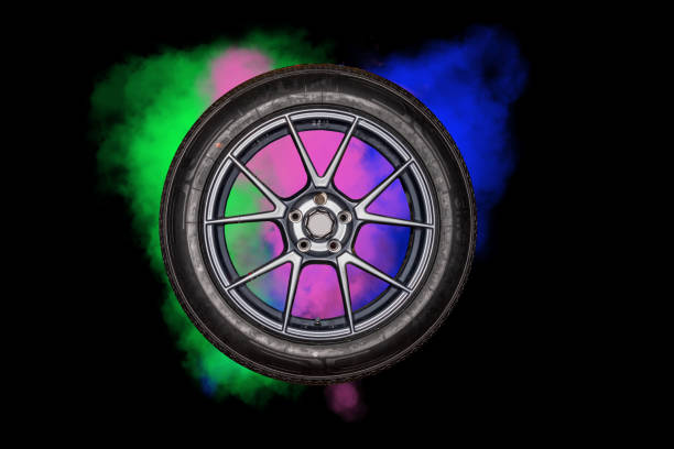 Tires that are separated from the technology background