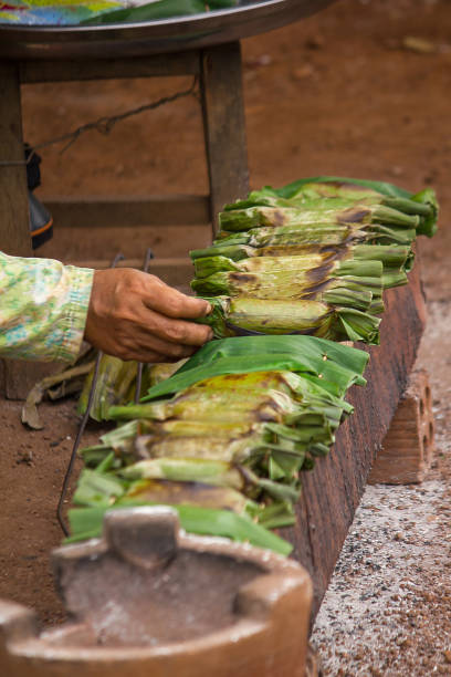 istock Sticky rice toast on the stove 1146195054