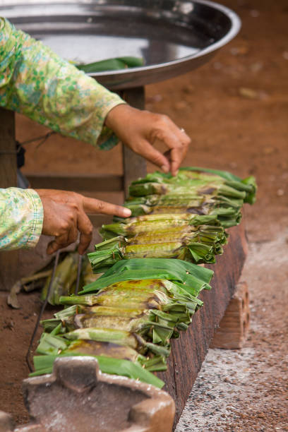 istock Sticky rice toast on the stove 1146195079