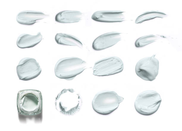 istock Smears of cosmetic mask for face 1146199927