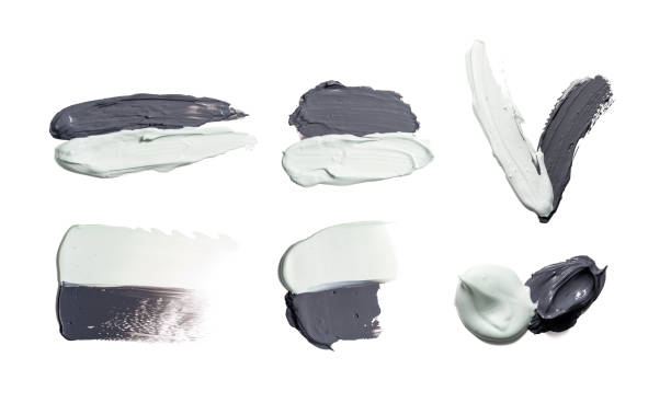 istock Smears of cosmetic mask for face 1146199943