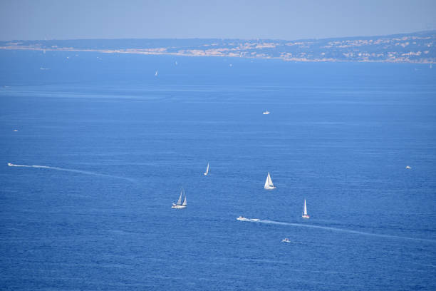 istock Scenic View Of Sea Against Blue Sky 1146200933