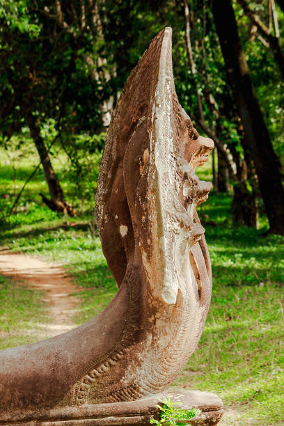 castello di bueng mala - carving cambodia decoration thailand foto e immagini stock