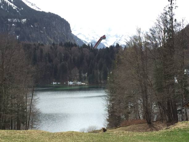 istock Freibergsee near Oberstdorf on a cloudy spring day 1146206601