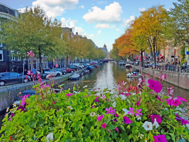istock City scenic from Amsterdam in the Netherlands in fall 1146218021