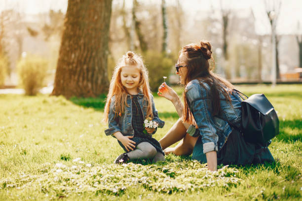 istock stylish mother with daughter 1146220414
