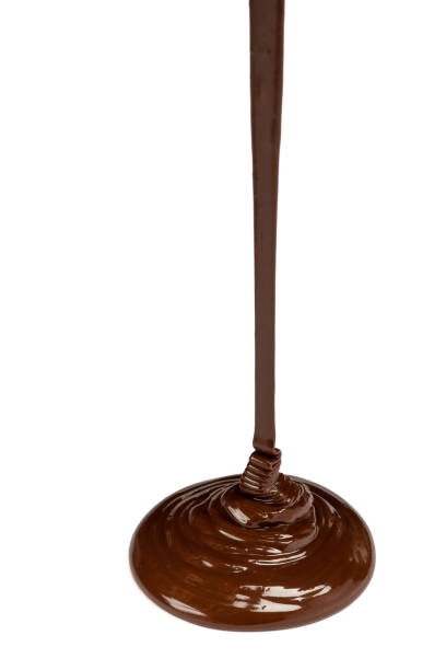 istock close up of melted chocolate or syrup on white background with clipping path 1146225610