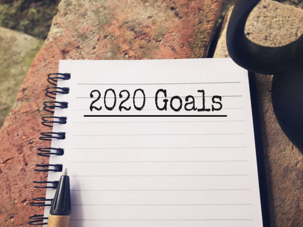 New Year goal concept.