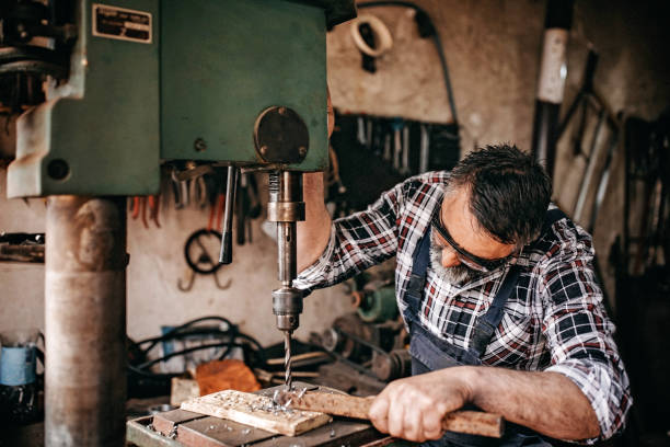 istock Senior men working in manufacture 1146227733
