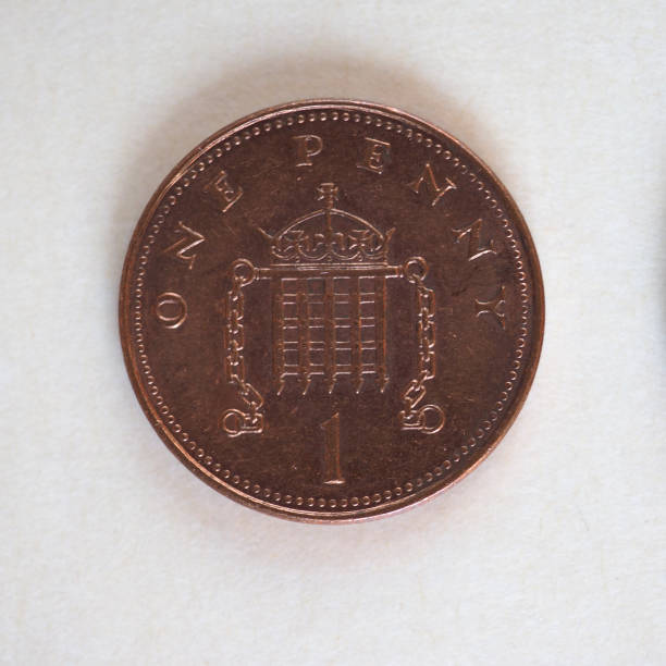 istock Penny and Pence coins, United Kingdom 1146238462