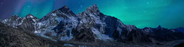 Starry night in Himalaya
