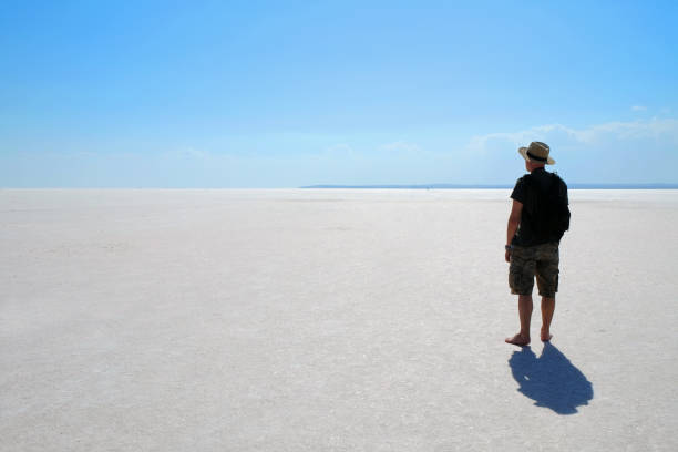 istock A Wanderer in Salt Lake Konya, Turkey 1146244386