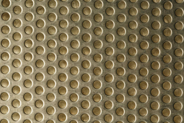 istock yellow Steel mesh screen background 1146246629
