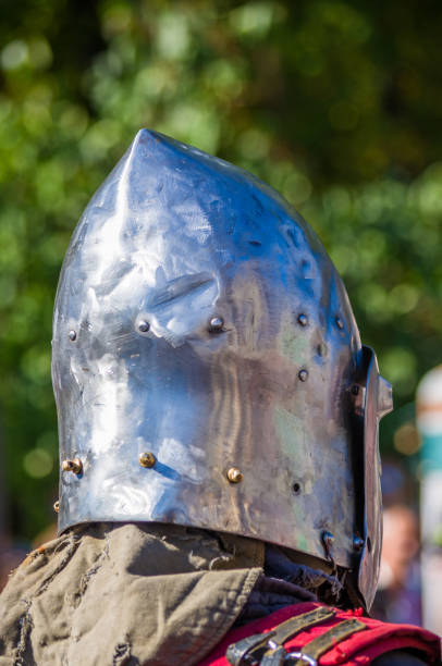 istock Knight's armor for historical reconstructions, close up 1146250851