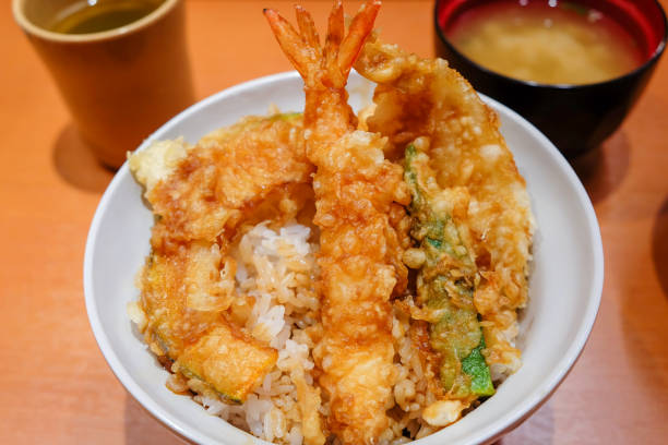 istock Tempura donburi Japanese rice bowl 1146256347