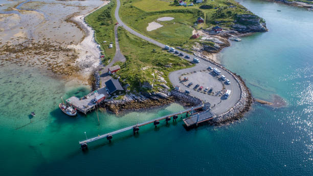 istock RVs waiting for the ferry to Senja, Norway 1146259693