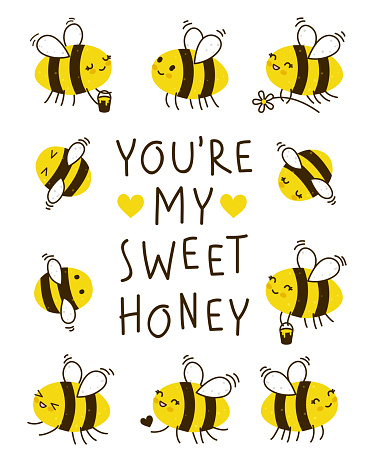 Ilustración de Linda Abeja Miel Marco Para Su Diseño Kawaii y más Vectores Libres de Derechos de Abeja - Abeja, Borde, Ala de animal - iStock Ilustración de Linda Abeja Miel Marco Para Su Diseño Kawaii y más Vectores Libres de Derechos de Abeja - Abeja, Borde, Ala de animal - iStock
