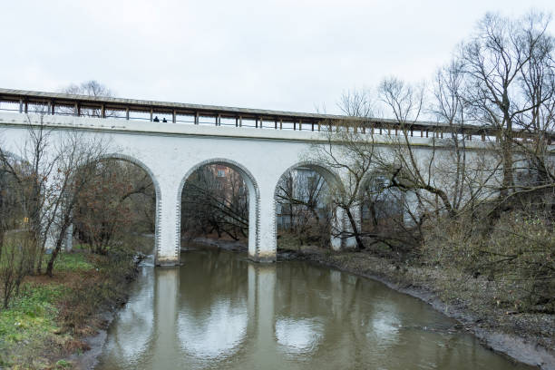 istock Rostokinsky aqueduct across the Yauza River 1146270270
