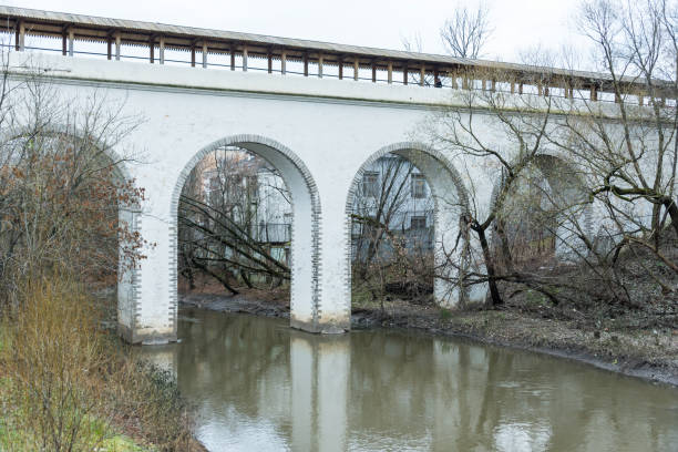 istock Rostokinsky aqueduct across the Yauza River 1146270342