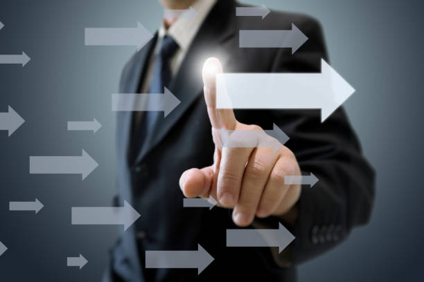 istock Business competition leadership businessman winner 1146273705