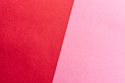 Pink and red background.