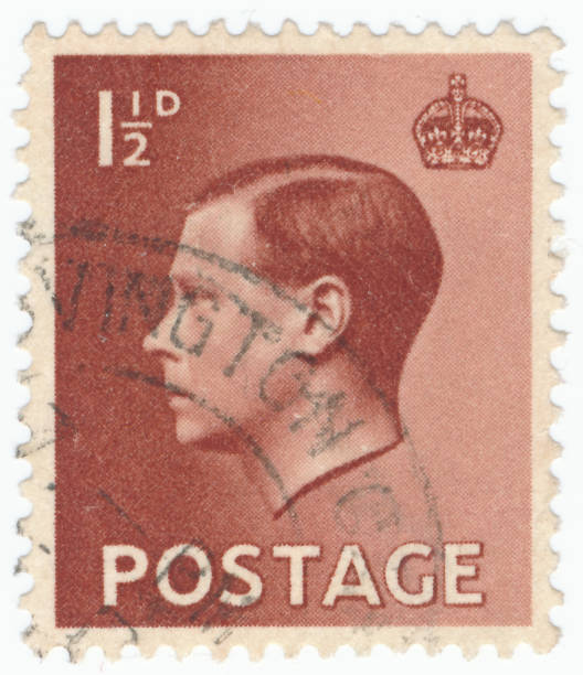 istock Vintage postage stamp printed in Great Britain 1936, King Edward VIII 1146285437