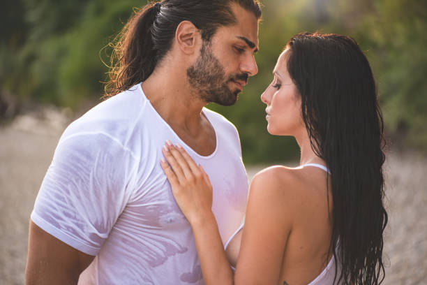 istock Intimate moment of a couple 1146288492
