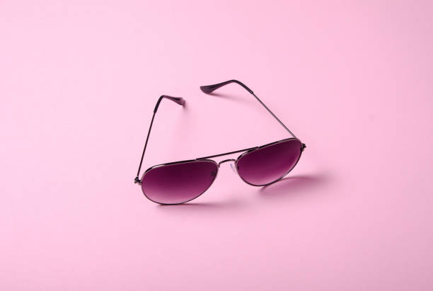 istock Flat lay. Sunglasses fashion 1146289917