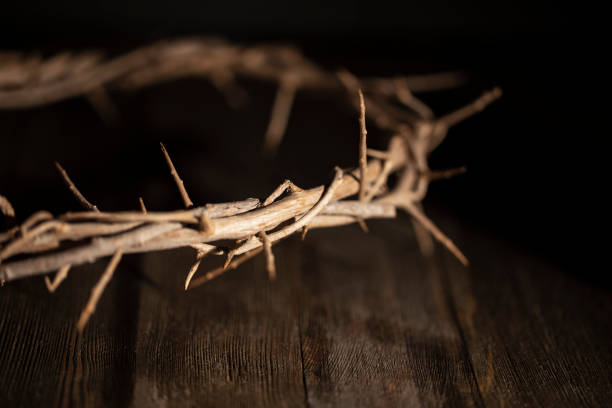 istock Jesus Crown of Thorn in a Moody Environment 1146289942