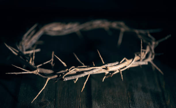 istock Jesus Crown of Thorn in a Moody Environment 1146289973