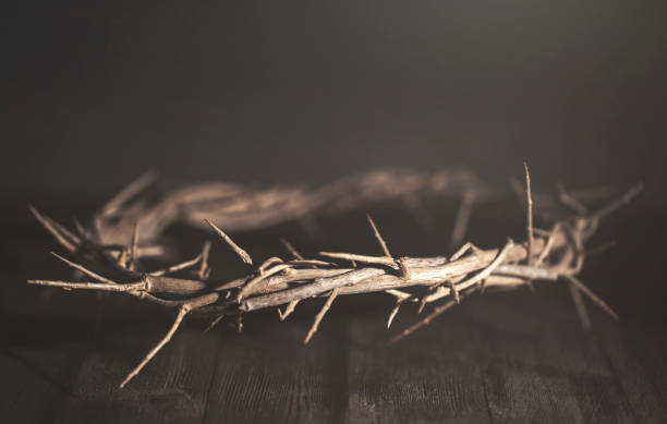 istock Jesus Crown of Thorn in a Moody Environment 1146290112