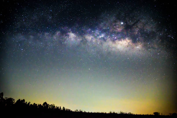 istock milky way at the lake in night time 1146290441