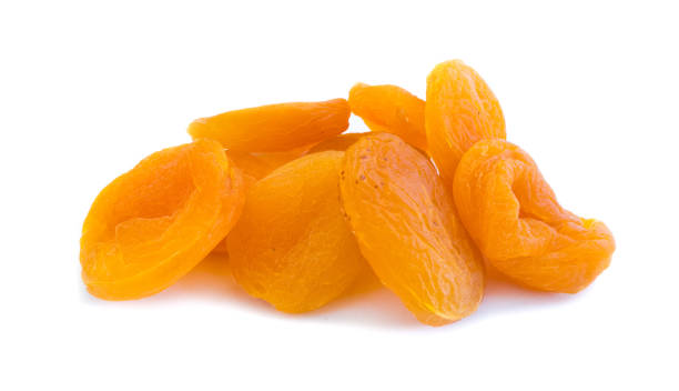 istock dried apricots isolated on white background 1146291808