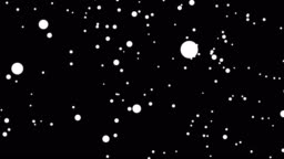 Abstract White Dots Is Random Moving Animation On Black Background Stock  Video - Download Video Clip Now - iStock