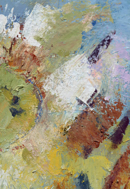 istock Multicolor abstract background and oil paint texture. 1146293713