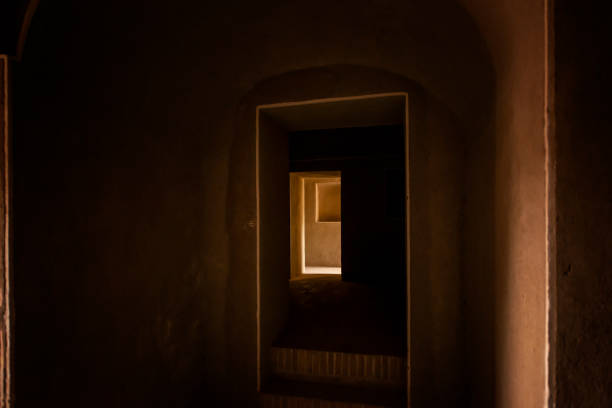 istock Inside the adobe castle of Rayen in Kerman province, Iran 1146296781