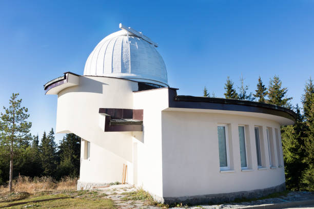 istock Astronomical Observatory in the Mountain. Space Research 1146299148