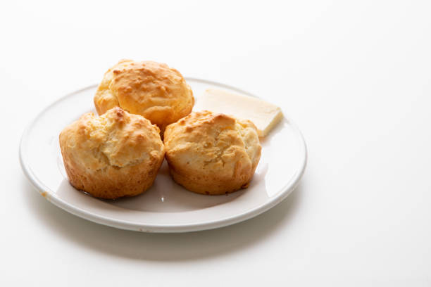 istock Food Prepared Baking Baked Soda Tea Biscuits Isolated White Background 1146305988