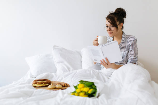 istock Woman in bed 1146308744