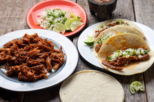 istock Mexican beef barbacoa tacos 1146310904