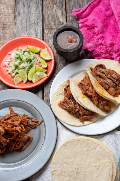 istock Mexican beef barbacoa tacos 1146311147
